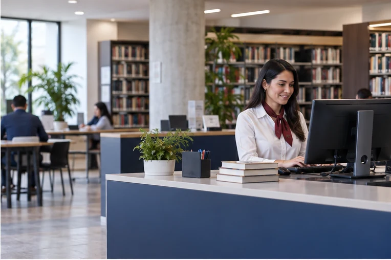 Administración de una biblioteca