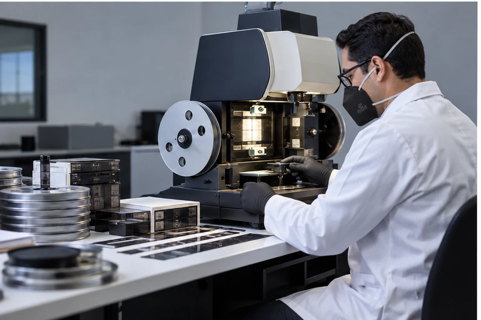 Proceso de microfilmación